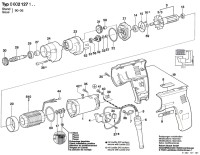 Bosch 0 602 127 107 GR.57 High Frequency Drill Spare Parts